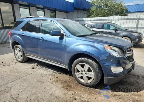 2016 Chevrolet Equinox Lt из США, поврежденный, VIN 2GNALCEKXG6195542